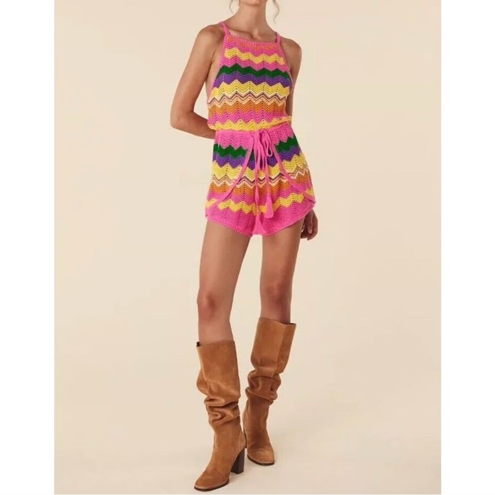 Spell - Ziggy Crochet Romper